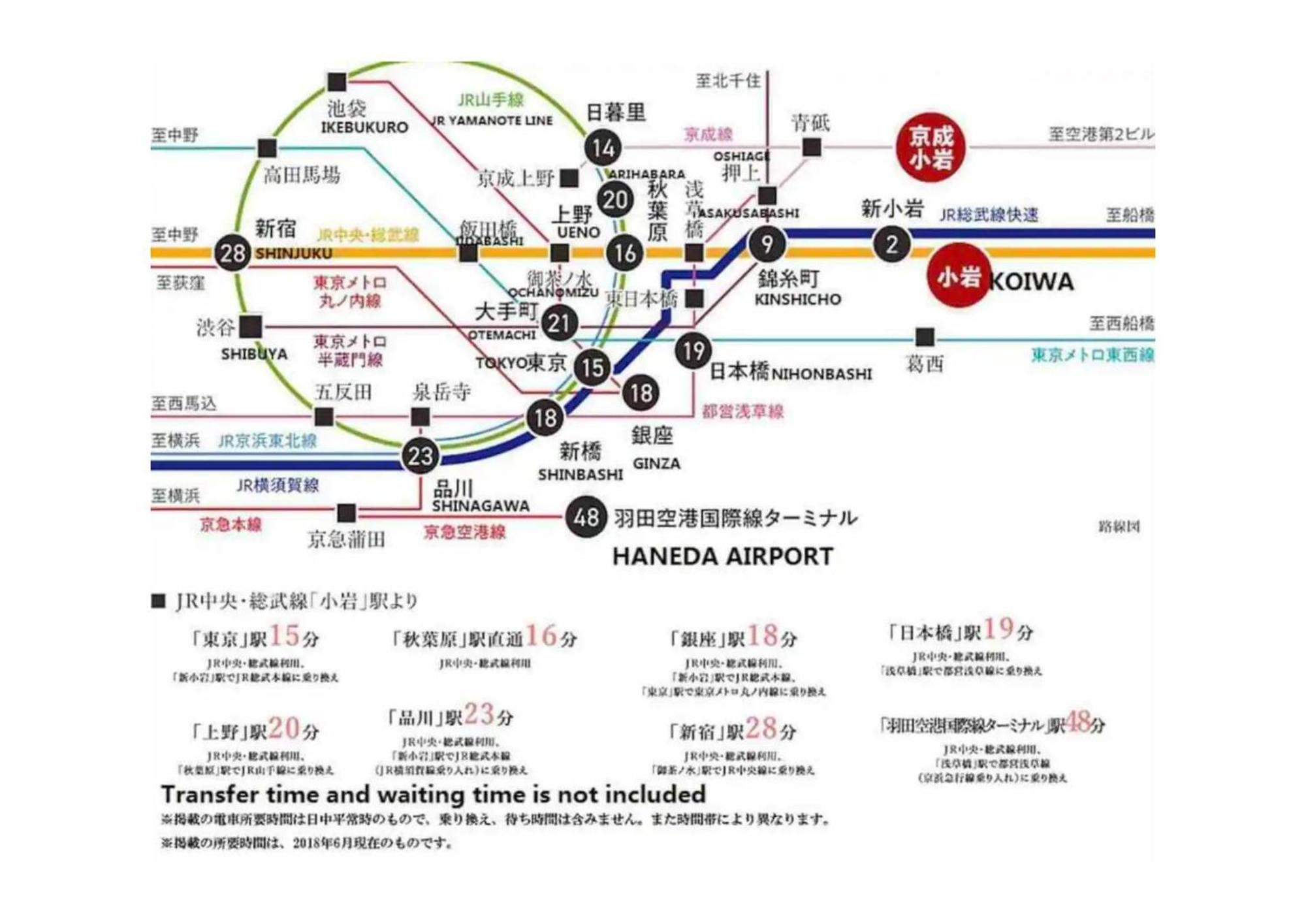 Jr 66Sqm 1F Family Suite 2Ldk Jr Koiwa-Keisei Koiwa-Asakusa-Oshiage-Shinjuku-Ueno Präfektur Tokio Exterior foto